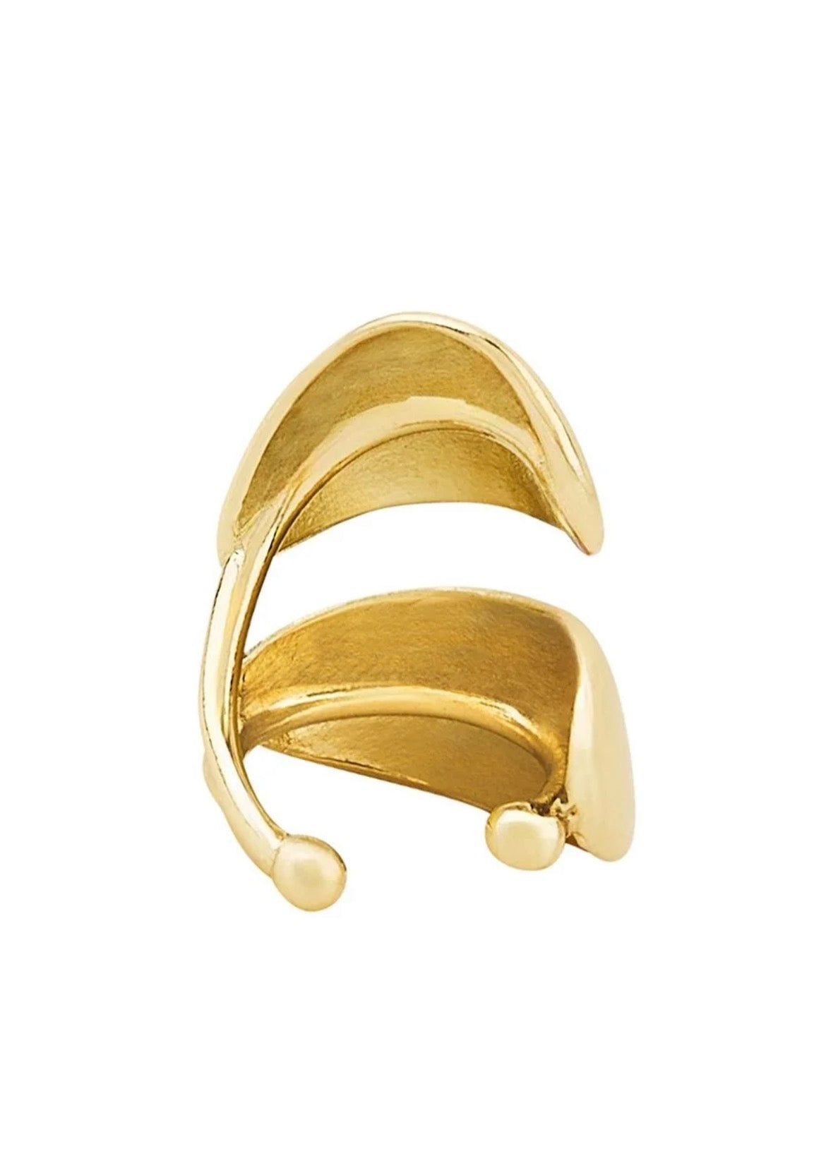 Double twist earcuff