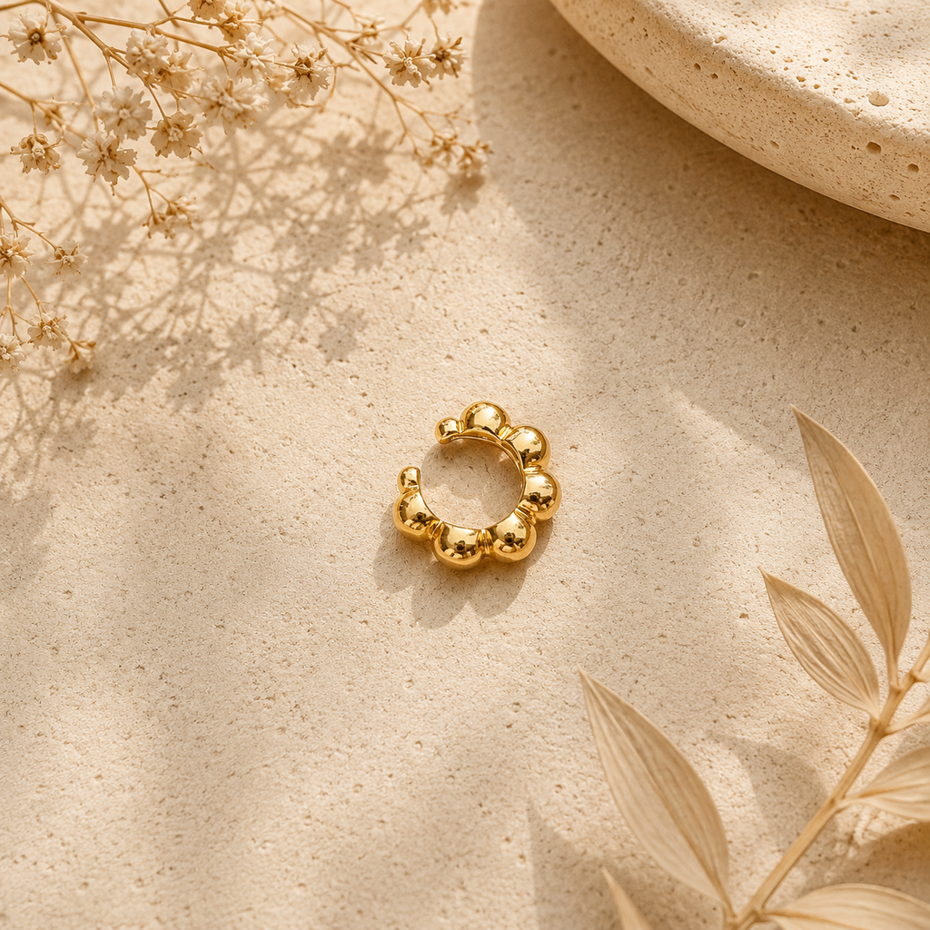 Bubble earcuff- small