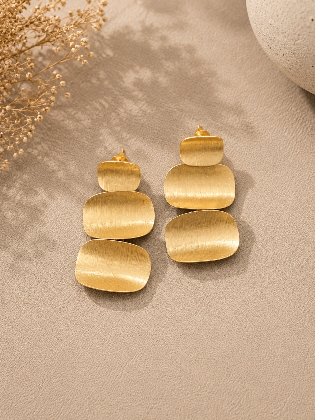 Stack attack earrings