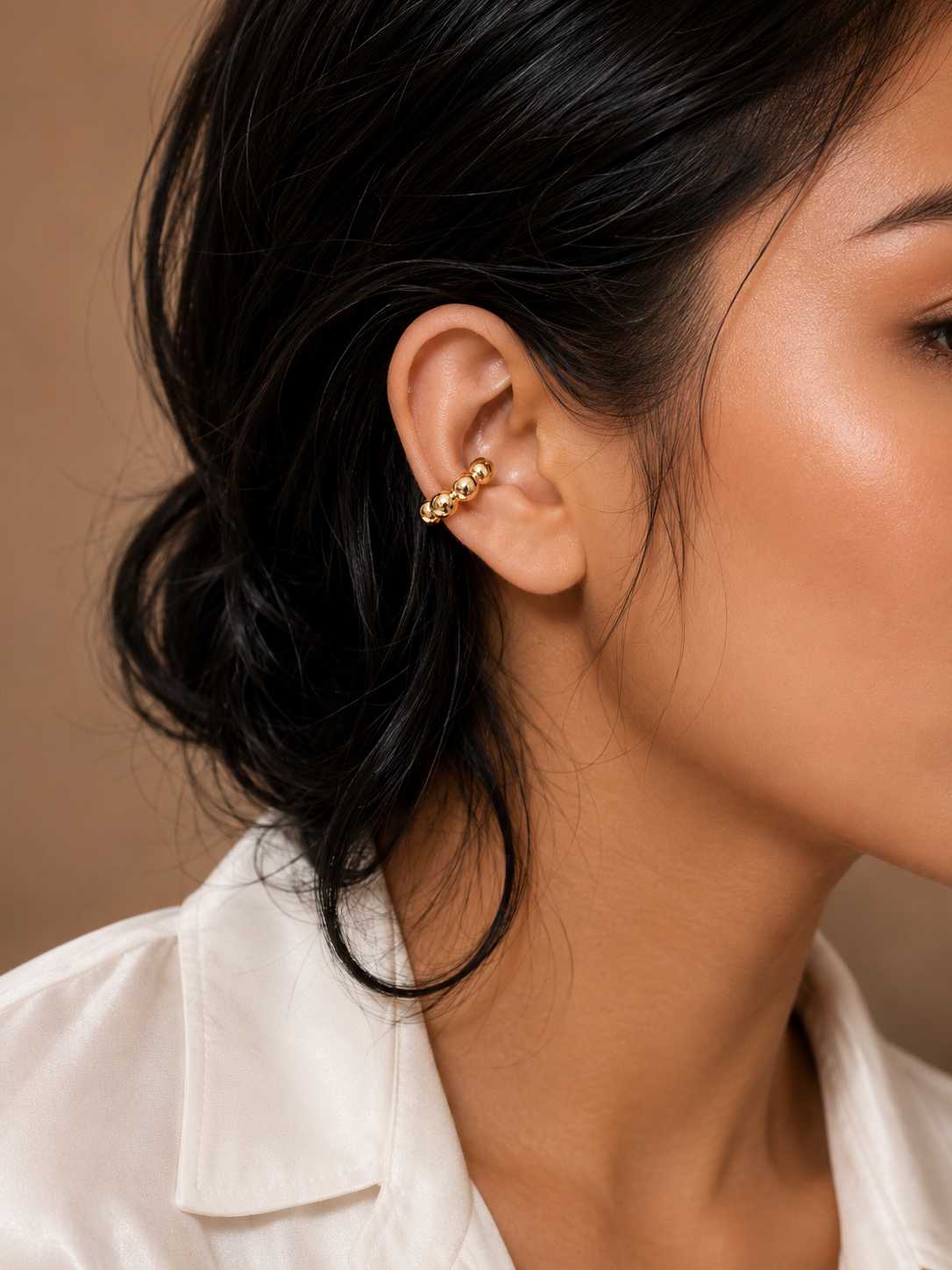 Bubble earcuff- small