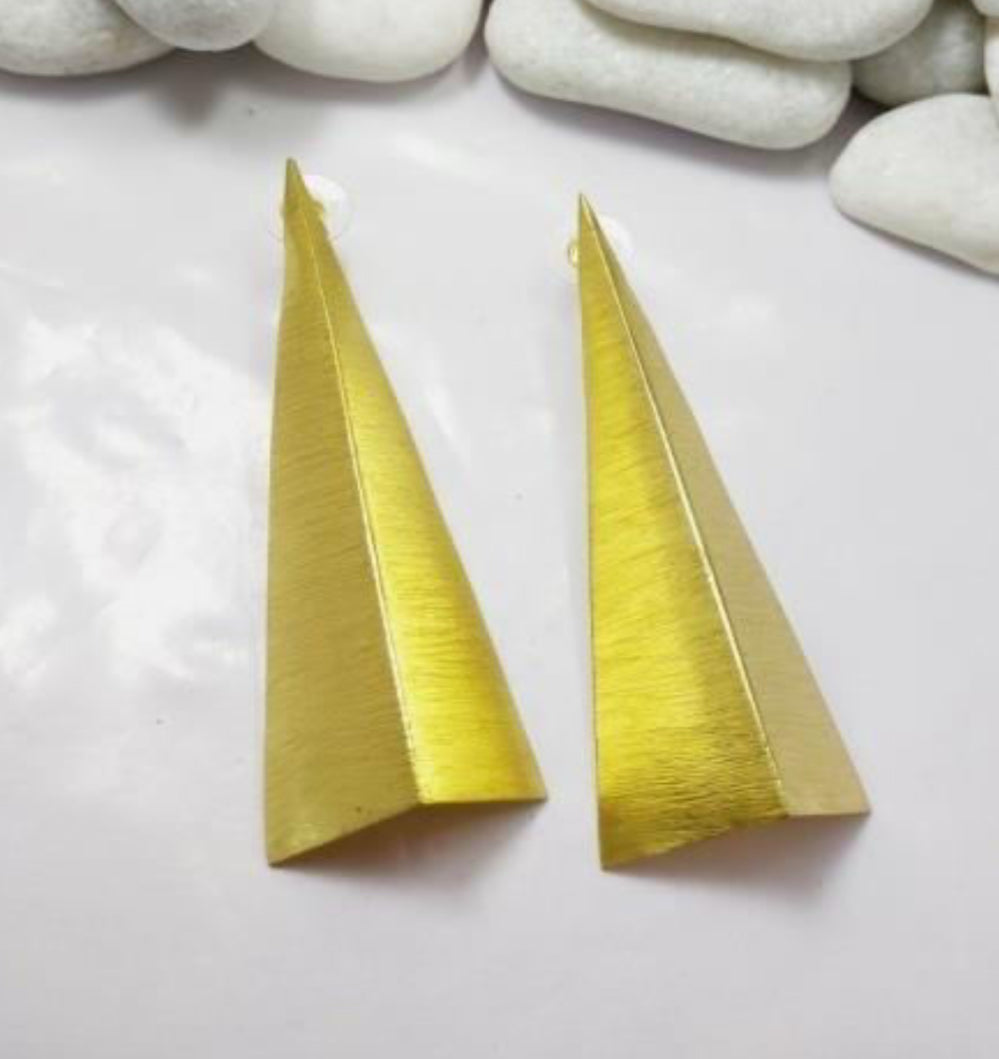 Pyramid earrings