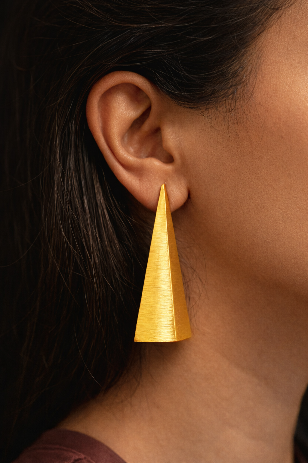 Pyramid earrings
