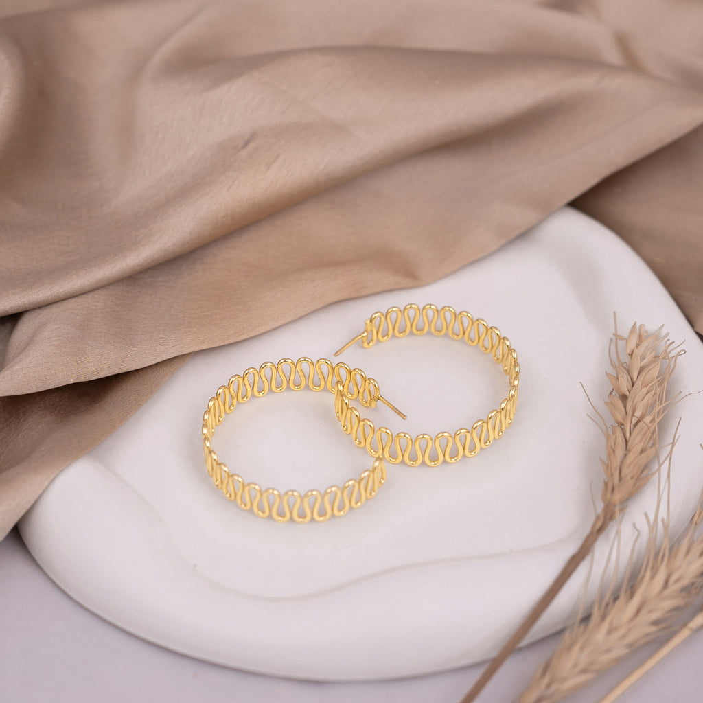 Zig Zag hoops